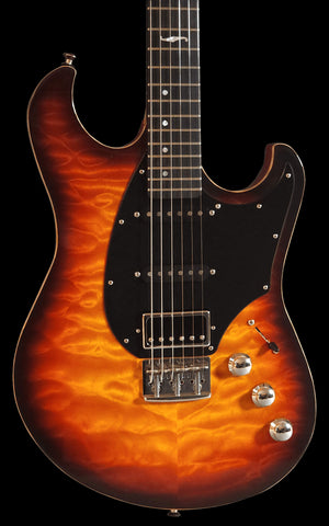 Fireburst Finish on Quilted Maple Top