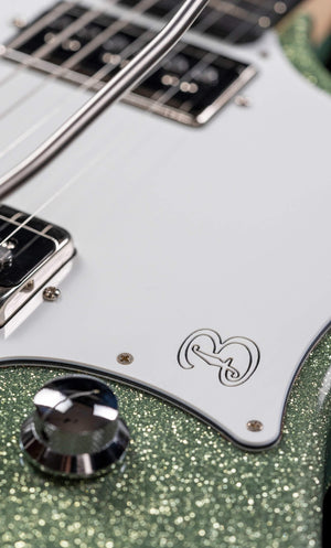 Engraved B Pickguard