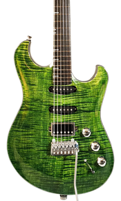 Green Emerald Tiger Burst MC