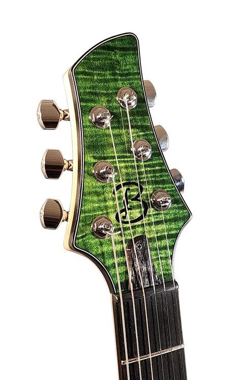Green Emerald Tiger Burst MC