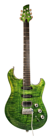 Green Emerald Tiger Burst MC