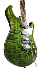 Green Emerald Tiger Burst MC