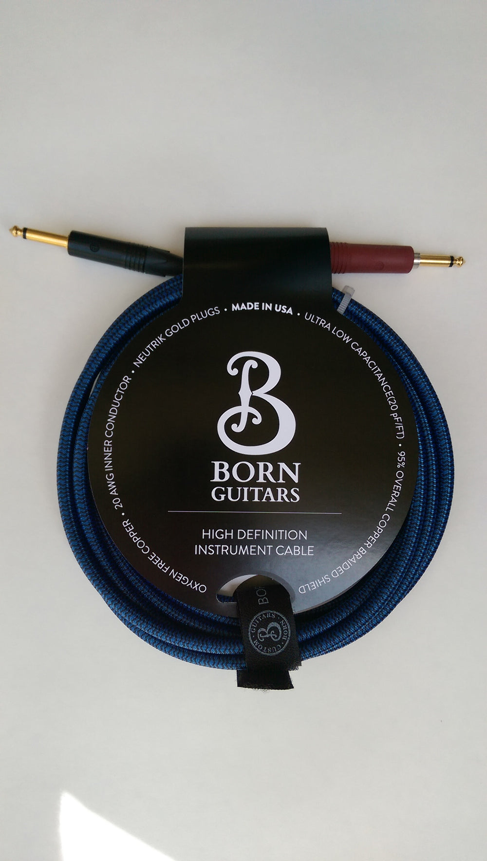 Born Guitars Audiophile Instrument Cables